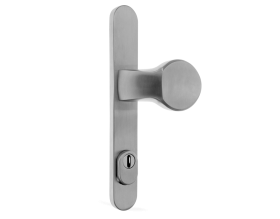 Drill-proof door handle and knob
